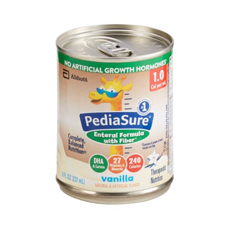 Pediatric Tube Feeding Formula PediaSure® 1.0 Cal with Fiber 8 oz. Can Liquid Fiber