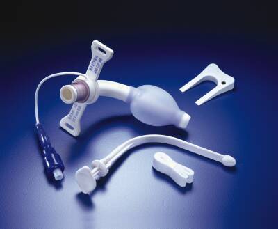 Cuffed Tracheostomy Tube Bivona® Mid-Range Aire-Cuf® Disposable IC Size 7.0 Adult