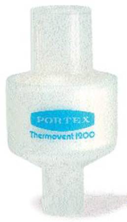 Heat and Moisture Exchanger Portex® Thermovent® 1200 24 @ 1000 mg H2O / L @ Vt 0.4 @ 30, 1.2 @ 60, 2.4 @ 90 mg H2O @ L/min