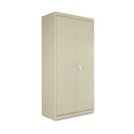 Standard Assembled Storage Cabinet, 36w x 18d x 72h, Putty