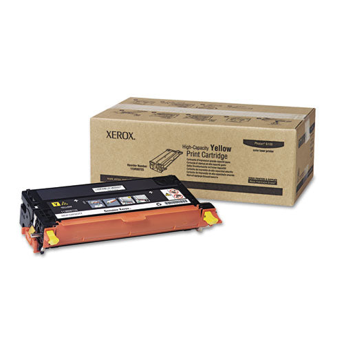 113R00725 High-Yield Toner, 6,000 Page-Yield, Yellow