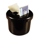 Ultimate Stamp Dispenser, One 100 Count Roll, Black, Plastic, 2" Diameter x 1.69"h