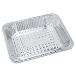 Aluminum Oblong Container, 1-lb Capacity, 4.56 x 5.56 x 1.63, Silver, 1,000/Carton