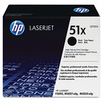 HP 51X, (Q7551X) High-Yield Black Original LaserJet Toner Cartridge