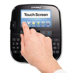 LabelManager 500TS Touchscreen Label Maker, 0.8"/s Print Speed, 6.46 x 7.44 x 3.74