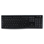 K270 Wireless Keyboard, USB Unifying Receiver, Black