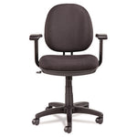 Alera Interval Series Swivel/Tilt Task Chair, Supports Up to 275 lb, 18.42" to 23.46" Seat Height, Black