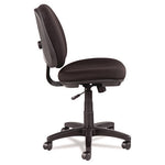 Alera Interval Series Swivel/Tilt Task Chair, Supports Up to 275 lb, 18.42" to 23.46" Seat Height, Black