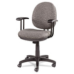 Alera Interval Series Swivel/Tilt Task Chair, Supports 275 lb, 18.11" to 23.22" Seat, Graphite Gray Seat/Back, Black Base