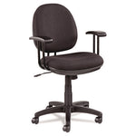 Alera Interval Series Swivel/Tilt Task Chair, Supports Up to 275 lb, 18.42" to 23.46" Seat Height, Black