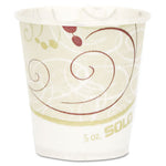 Symphony Design Paper Water Cups, ProPlanet Seal, 5 oz, 100/Bag, 30 Bags/Carton