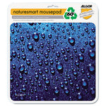 Naturesmart Mouse Pad, 8.5 x 8, Raindrops Design