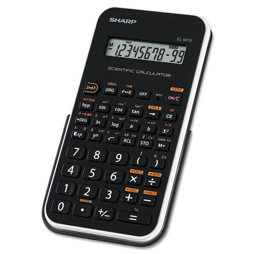 EL-501XBWH Scientific Calculator, 10-Digit LCD