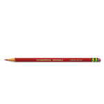 Erasable Colored Pencils, 2.6 mm, 2B, Carmine Red Lead, Carmine Red Barrel, Dozen