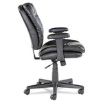 Executive Swivel/Tilt Chair, Supports Up to 250 lb, 16.93" to 20.67" Seat Height, Black