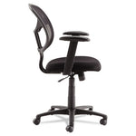 Swivel/Tilt Mesh Task Chair with Adjustable Arms, Supports Up to 250 lb, 17.72" to 22.24" Seat Height, Black