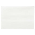 Masslinn Shop Towels, 1-Ply, 12 x 17, Unscented, White, 100/Pack, 12 Packs/Carton