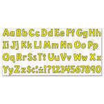 Ready Letters Playful Combo Set, Yellow, 4"h, 216/Set