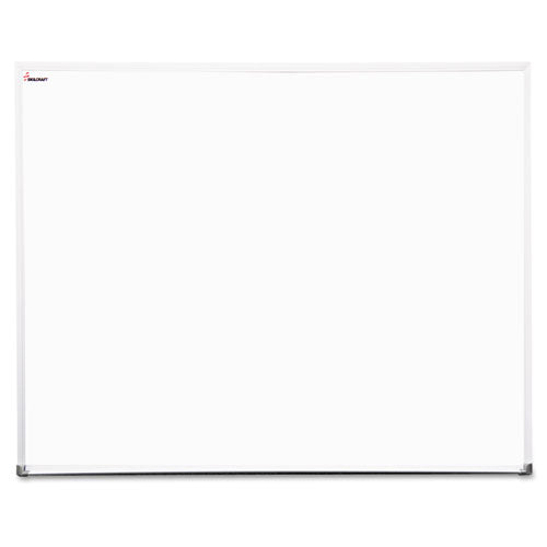 7110014841756 SKILCRAFT Quartet Dry Erase Marker Board, 24 x 36, White Surface, Silver Anodized Aluminum Frame