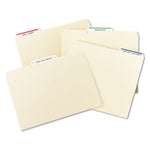 Printable 4" x 6" - Permanent File Folder Labels, 0.69 x 3.44, White, 7/Sheet, 36 Sheets/Pack, (5200)