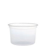 MicroGourmet Food Container, 16 oz, Translucent, Plastic, 50/Pack, 10 Packs/Carton