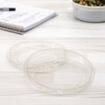 Conex Deli Container Lid, Clear, Plastic, 500/Carton