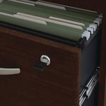 Series C Mobile Pedestal File, Left/Right, 3-Drawer: Box/Box/File, Legal/Letter/A4/A5, Cherry/Gray, 15.75 x 20.25 x 27.88