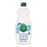 Natural Dishwashing Liquid, Free and Clear, 19 oz Bottle