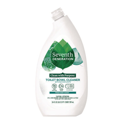 Toilet Bowl Cleaner, Fresh Mint Scent, 24 oz Bottle