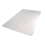 Ecotex Marlon BioPlus Rectangular Polycarbonate Chair Mat for Low/Medium Pile Carpets, Rectangular, 46 x 60, Clear