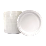 Paper Dinnerware, Plate, 6", White, 1,000/Carton