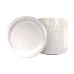 Paper Dinnerware, Plate, 6", White, 1,000/Carton