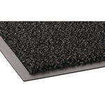 Dust-Star Microfiber Wiper Mat, 48 x 72, Charcoal