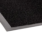 Jasper Indoor/Outdoor Scraper Mat, 36 x 60, Black