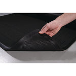 Mat-A-Dor Entrance/Antifatigue Mat, Rubber, 36 x 72, Black