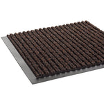 Needle Rib Wipe and Scrape Mat, Polypropylene, 36 x 60, Brown