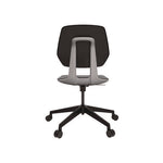 Commute Task Chair, Supports Up to 275 lb, 18.25" to 22.25" Seat Height, Black Seat, Black Back, Black Base