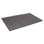 Needle Rib Wipe and Scrape Mat, Polypropylene, 36 x 120, Gray