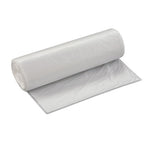 High-Density Commercial Can Liners Value Pack, 33 gal, 14 mic, 33" x 39", Clear, 25 Bags/Roll, 10 Interleaved Rolls/Carton