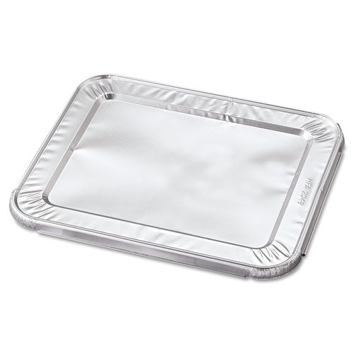 Steam Pan Foil Lids, Fits Half-Size Pan, 12.27 x 10.44, 100/Carton