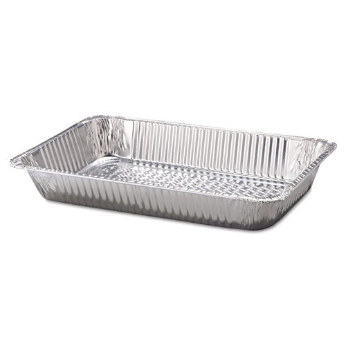 Aluminum Steam Table Pans, Full-Size Deep, 3.19" Deep, 12.19 x 20.75, 50/Carton