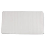 Safti-Grip Latex-Free Vinyl Bath Mat, 16 x 28, White