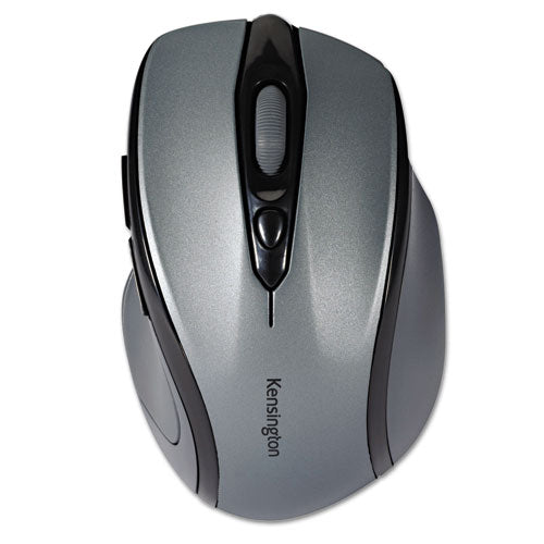 Pro Fit Mid-Size Wireless Mouse, 2.4 GHz Frequency/30 ft Wireless Range, Right Hand Use, Gray