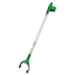 Nifty Nabber Trigger-Grip Extension Arm, 32", Aluminum/Green