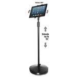 Floor Stand for iPad and Other Tablets, Black