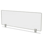 Trento Line Dividing Panel, Polycarbonate, 47.13w x 1.75d x 15.5h, Translucent