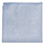 Microfiber Cleaning Cloths, 12 x 12, Blue, 24/Pack