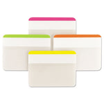 Lined Tabs, 1/5-Cut, Assorted Bright Colors, 2" Wide, 24/Pack