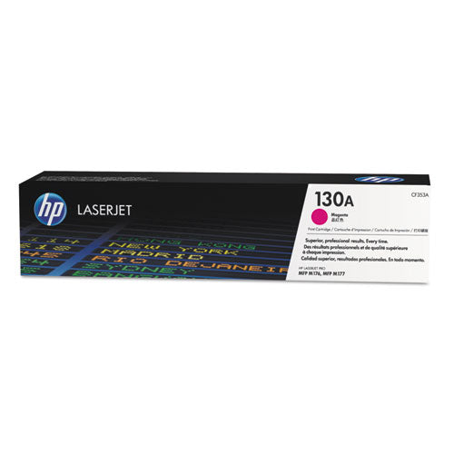 HP 130A, (CF353A) Magenta Original LaserJet Toner Cartridge