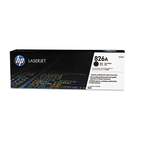 HP 826A, (CF310A) Black Original LaserJet Toner Cartridge